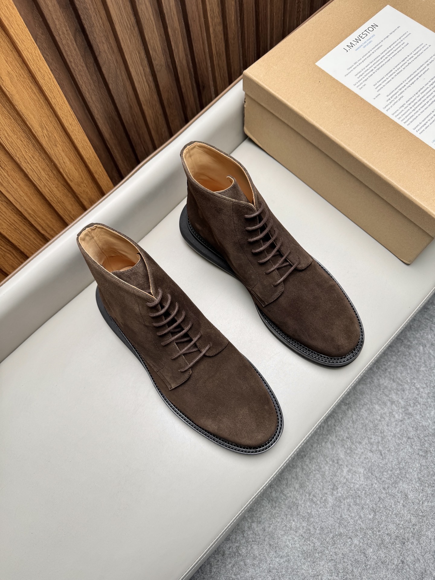 제이엠웨스통(J.M. WESTON) 클래식 비즈니스 첼시 부츠 구두 신발