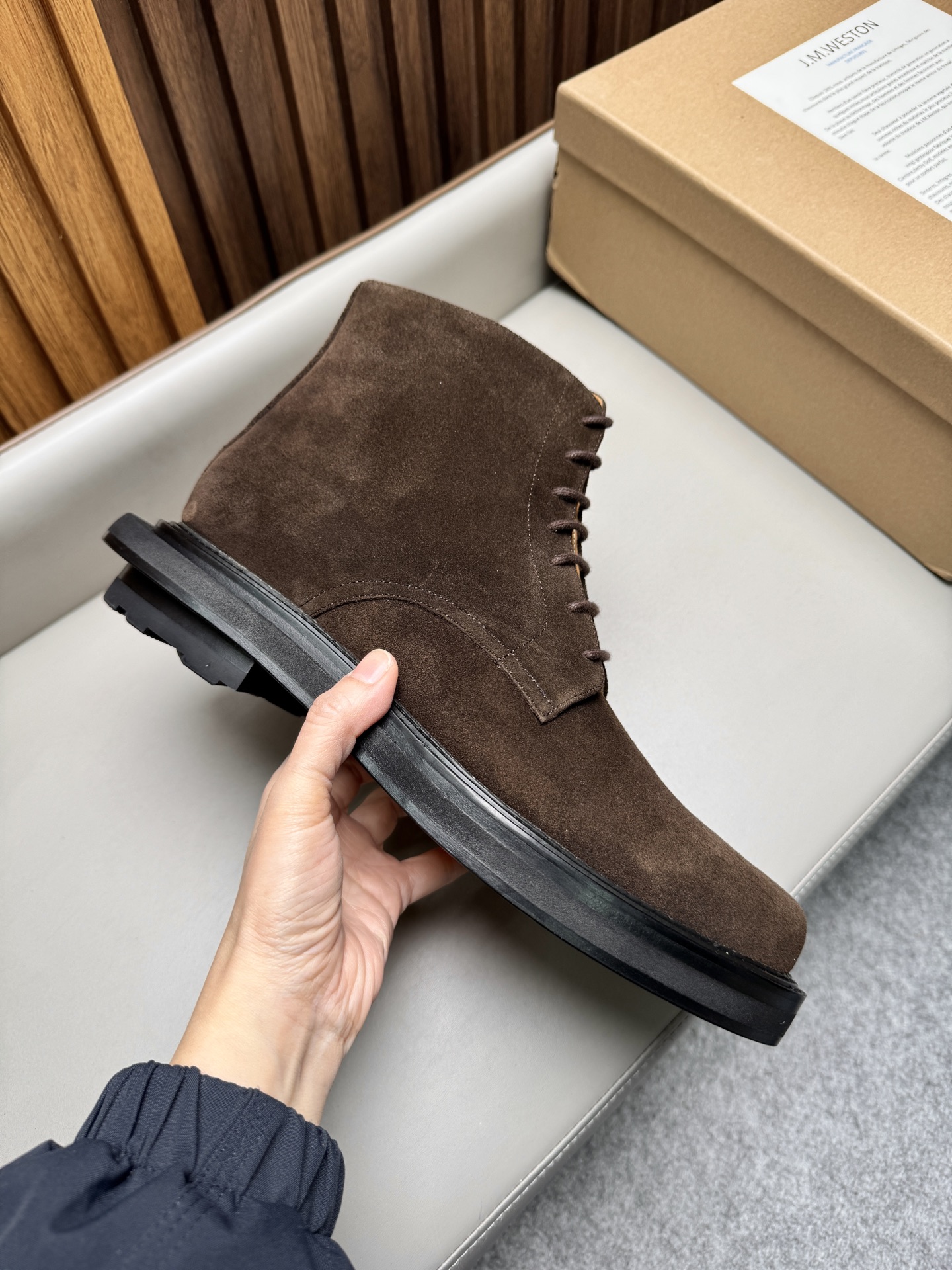 제이엠웨스통(J.M. WESTON) 클래식 비즈니스 첼시 부츠 구두 신발