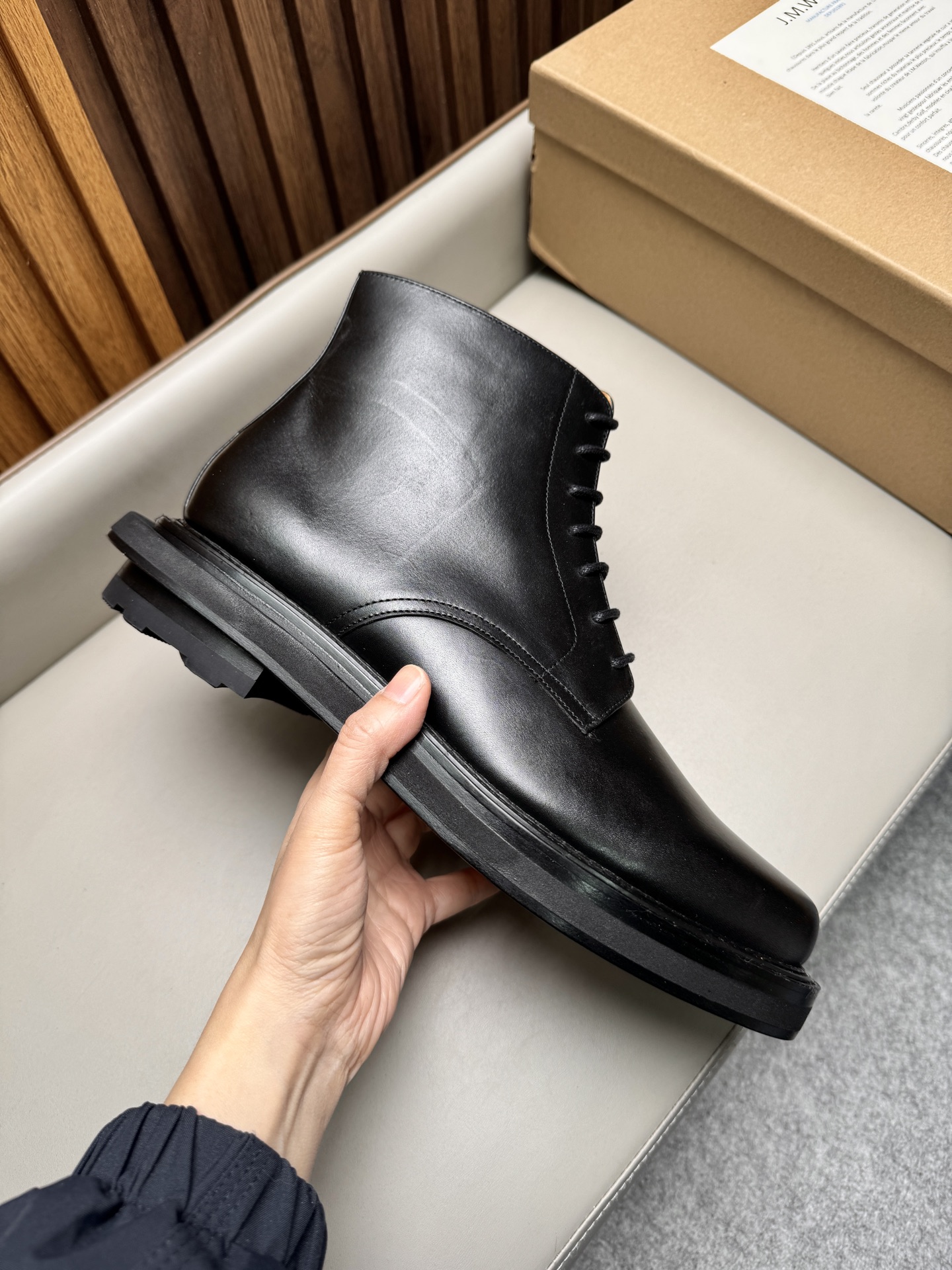 제이엠웨스통(J.M. WESTON) 클래식 비즈니스 레더 부츠 구두 신발