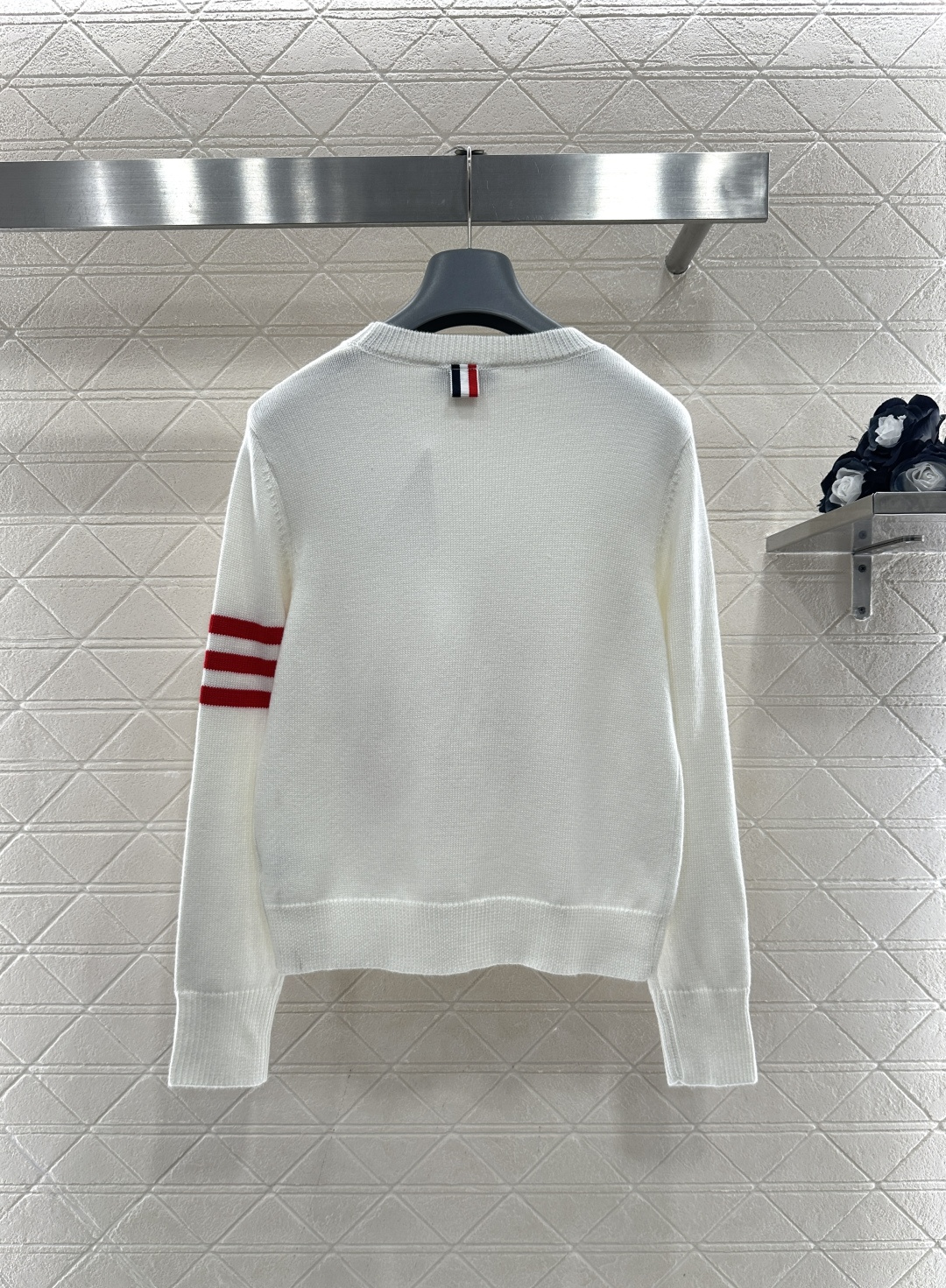 톰브라운(Thom Browne)  '포니 & 4-바' 니트 의류