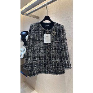 샤넬(Chanel) 커스텀 블랙&화이트 트위드 자켓 재킷 의류