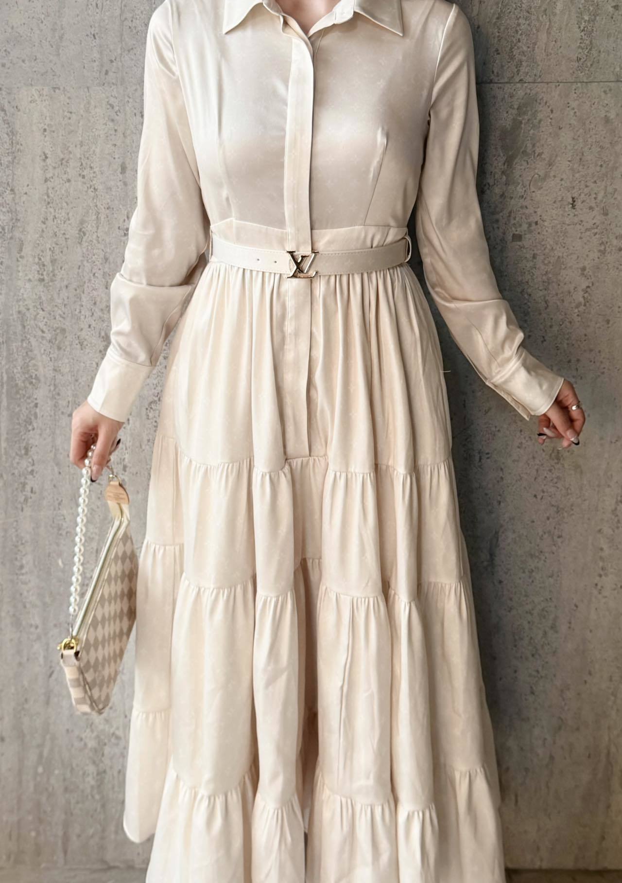 LV 루이비통 클래식 하이엔드 롱 코트 / 원피스 (High-End Long Silhouette) 의류