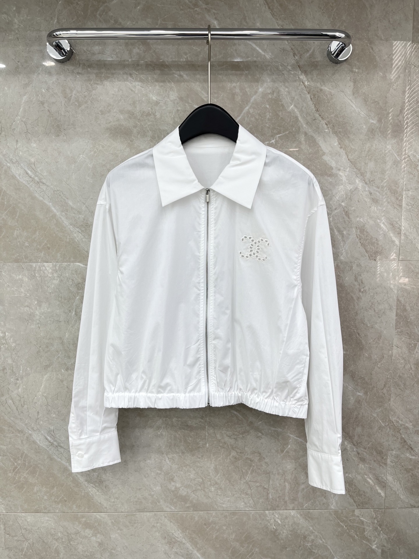 Chanel 샤넬 빈티지 아카이브 펀칭 자수 셔츠 자켓 재킷 의류