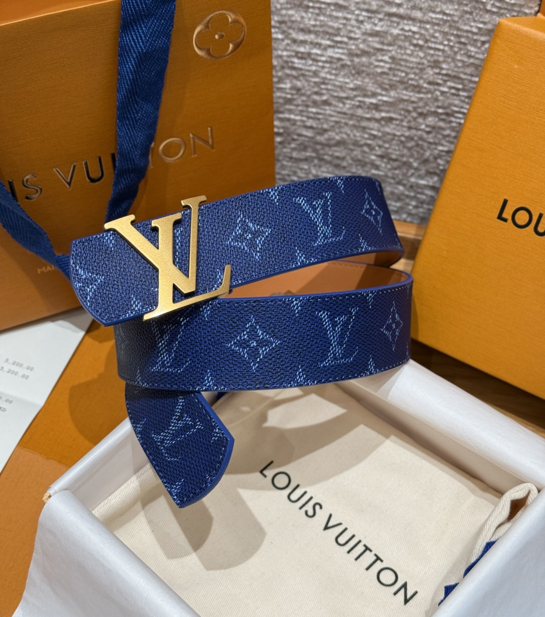 LV 루이비통 디멘션 모노그램 헤리티지 40mm 양면 벨트