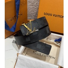LV 루이비통 이니셜 다모플라쥬 40mm 양면 벨트