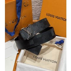 LV 루이비통 이니셜 다모플라쥬 40mm 양면 벨트
