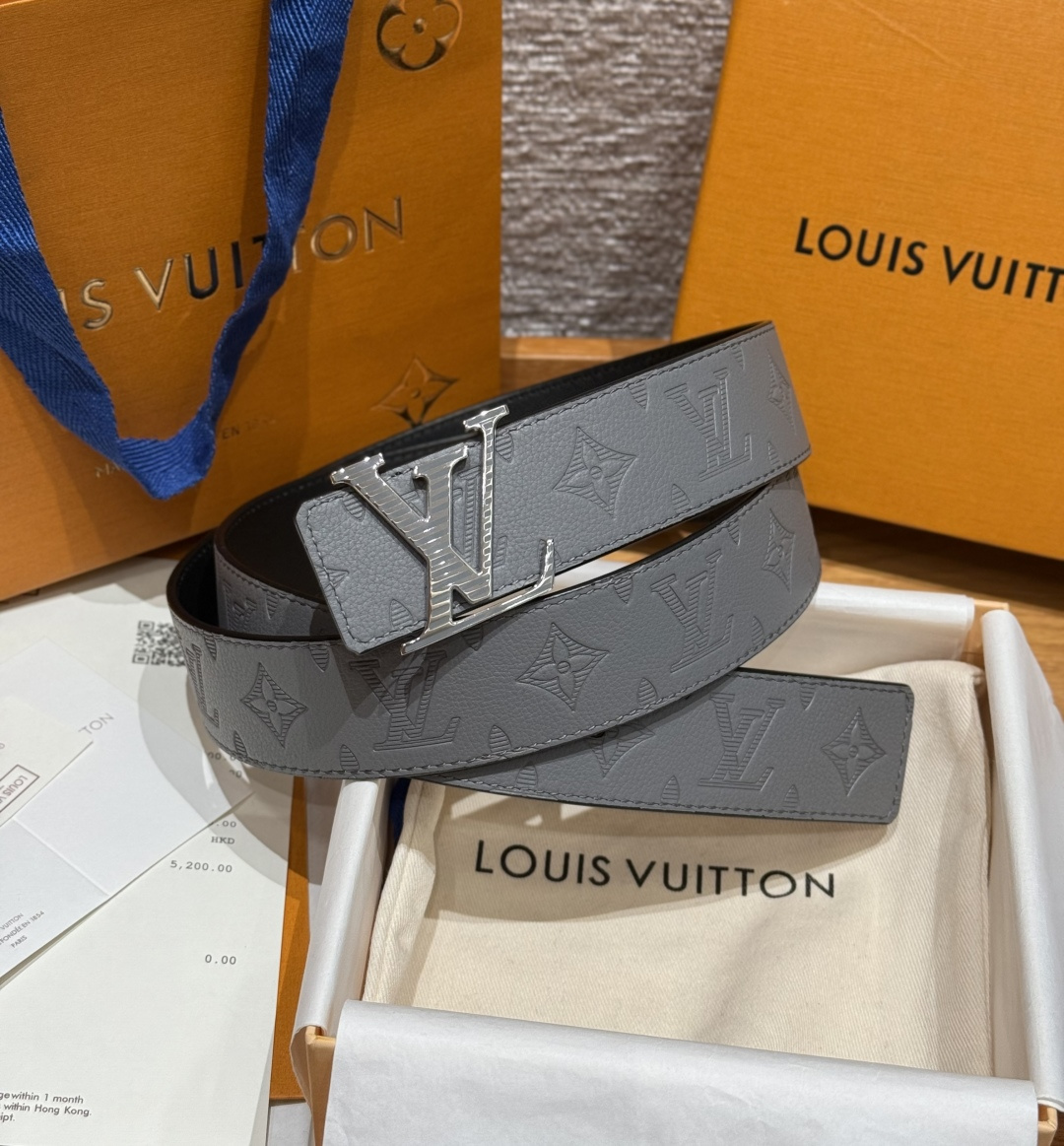 LV 루이비통 쉐도우(SHADOW) 40mm 양면 리버서블 벨트