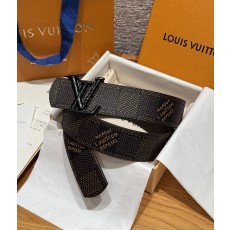 LV 루이비통 이니셜 다모플라쥬(DAMOFLAGE) 40mm 양면 리버시블 벨트