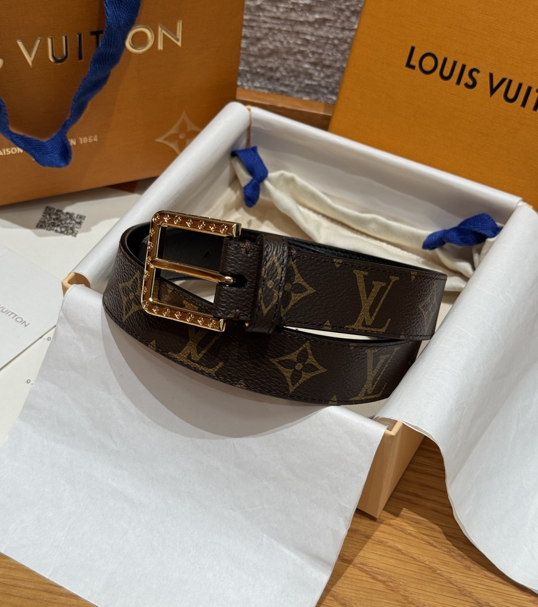 LV 루이비통 슬렌더(SLENDER) 35mm 양면 리버시블 벨트