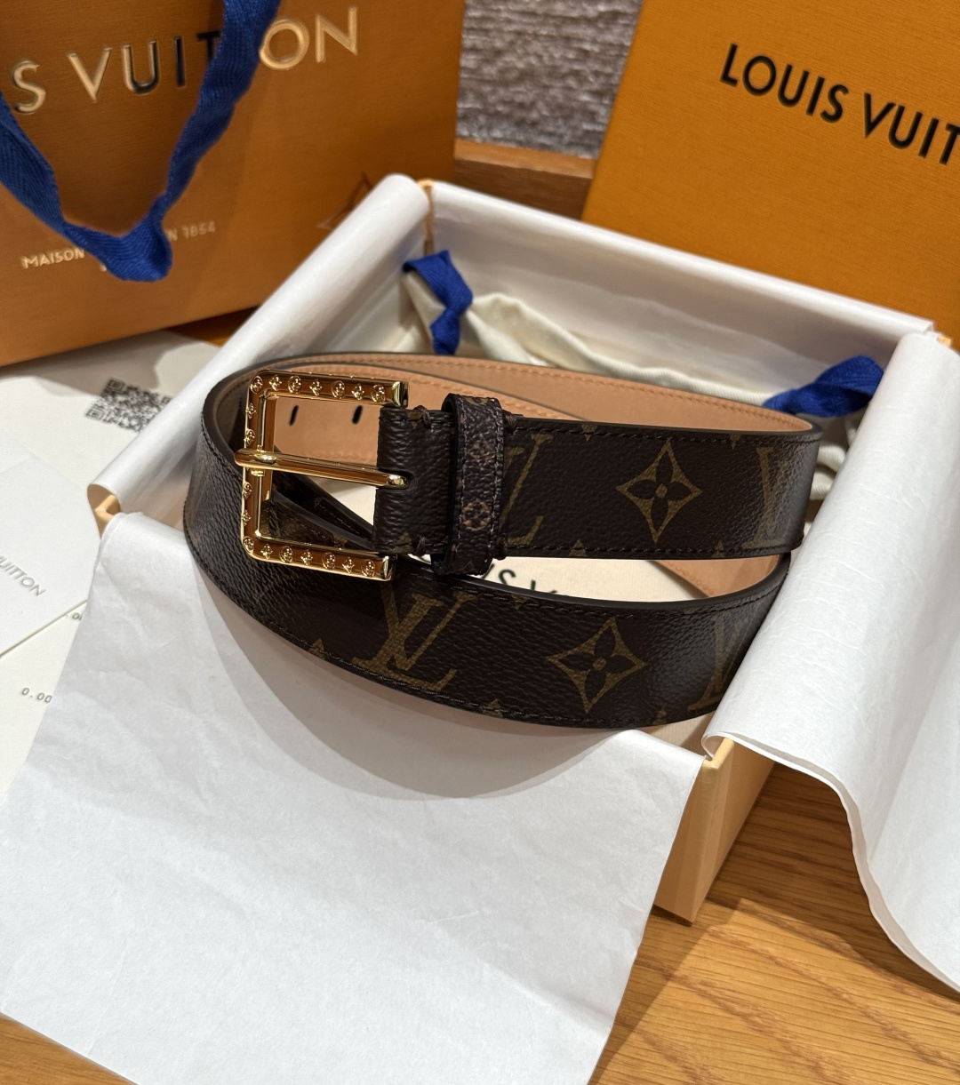 LV 루이비통 슬렌더(SLENDER) 35mm 양면 리버시블 벨트