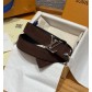 LV 루이비통 프리티(PRETTY) 30mm 양면 리버시블 벨트