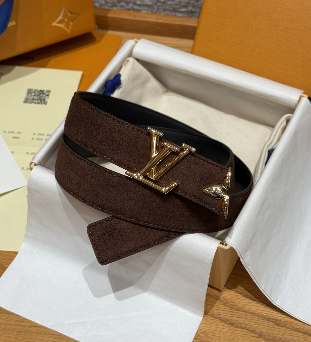 LV 루이비통 프리티(PRETTY) 30mm 양면 리버시블 벨트