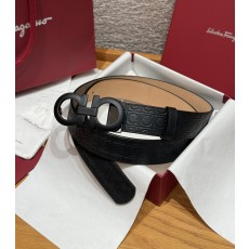 페라가모(Ferragamo) 양면 조절식 Gancini 간치니 벨트