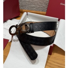 페라가모(Ferragamo) 양면 조절식 Gancini 간치니 벨트