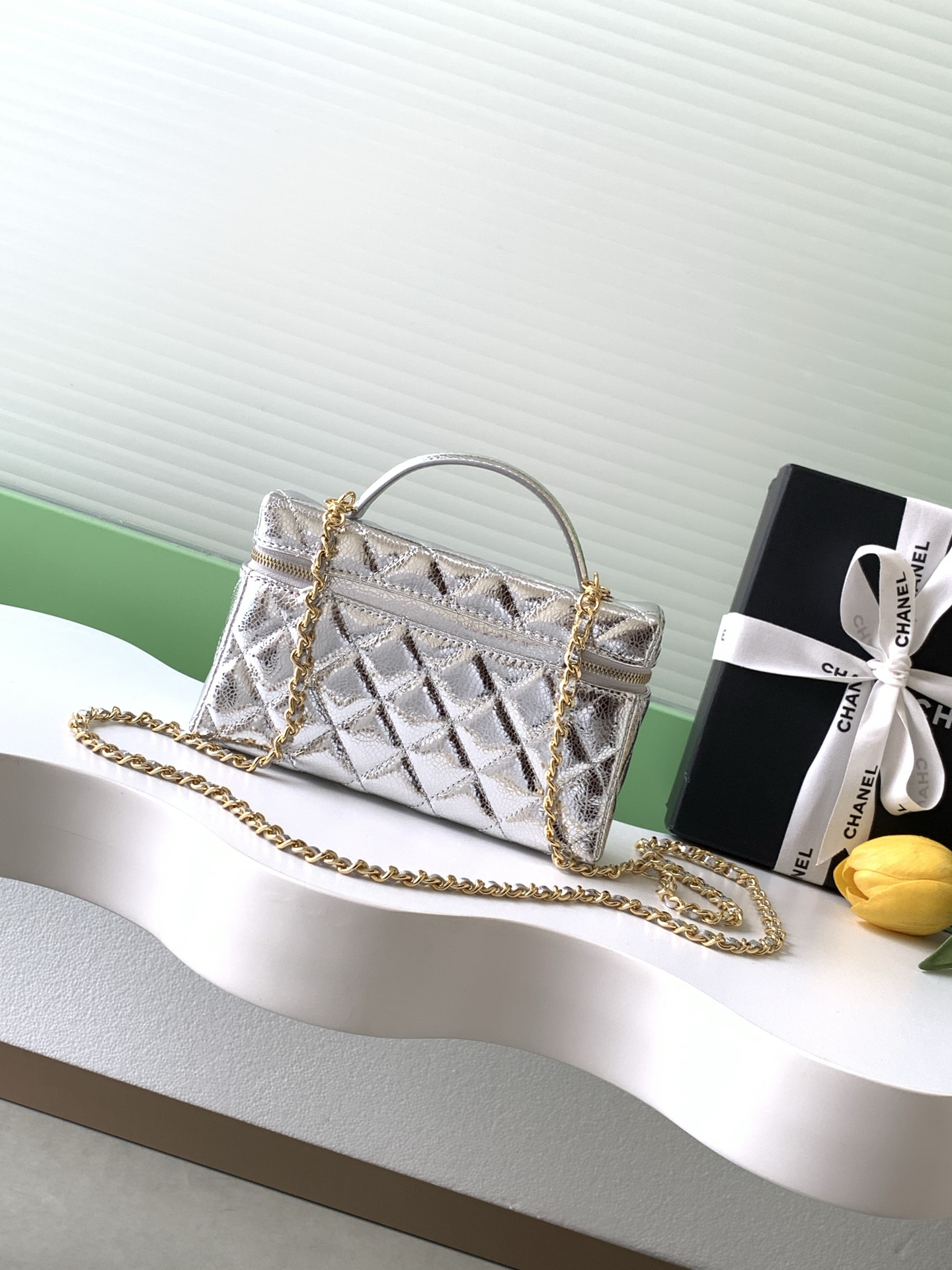 샤넬(CHANEL) 26X 크리스마스 한정판 골드 LP백 숄더백 가방