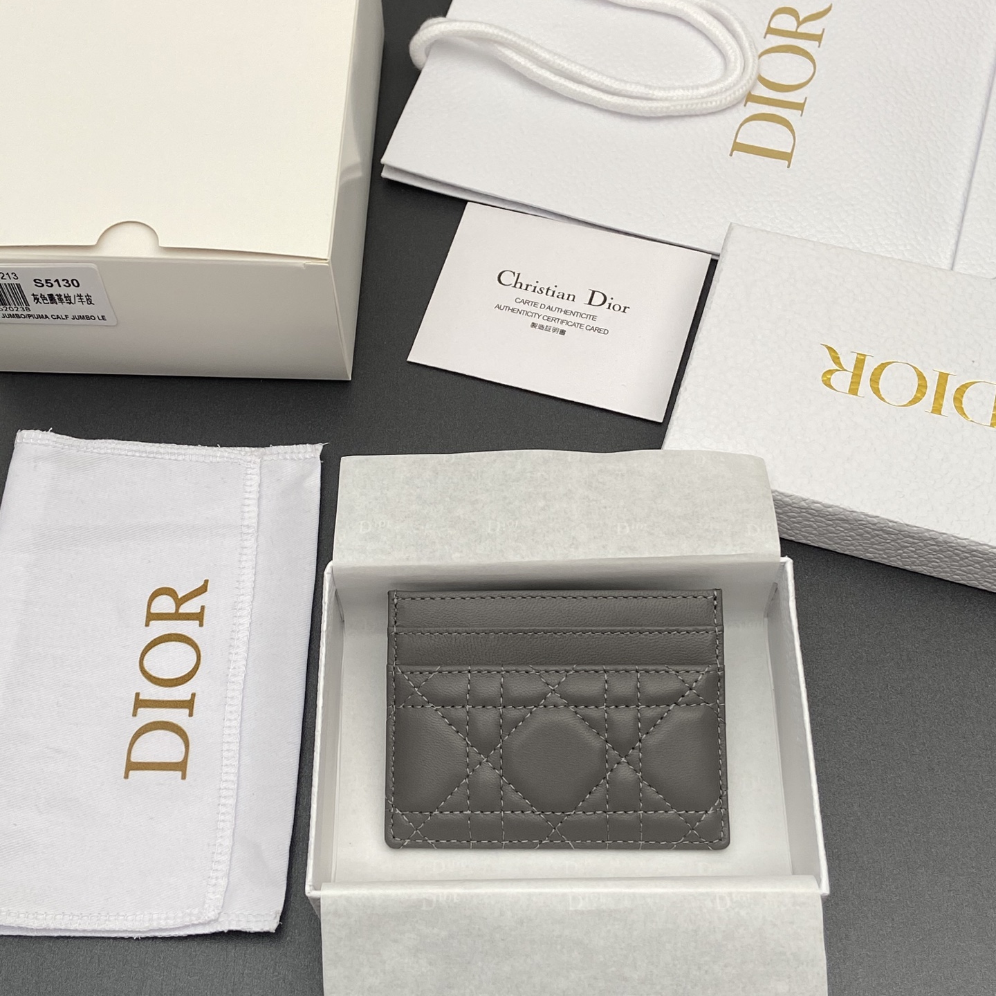디올(DIOR) 카로 프리지아 Caro Freesia 카드 지갑 홀더