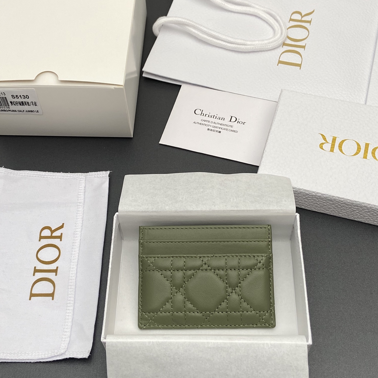 디올(DIOR) 카로 프리지아 Caro Freesia 카드 지갑 홀더