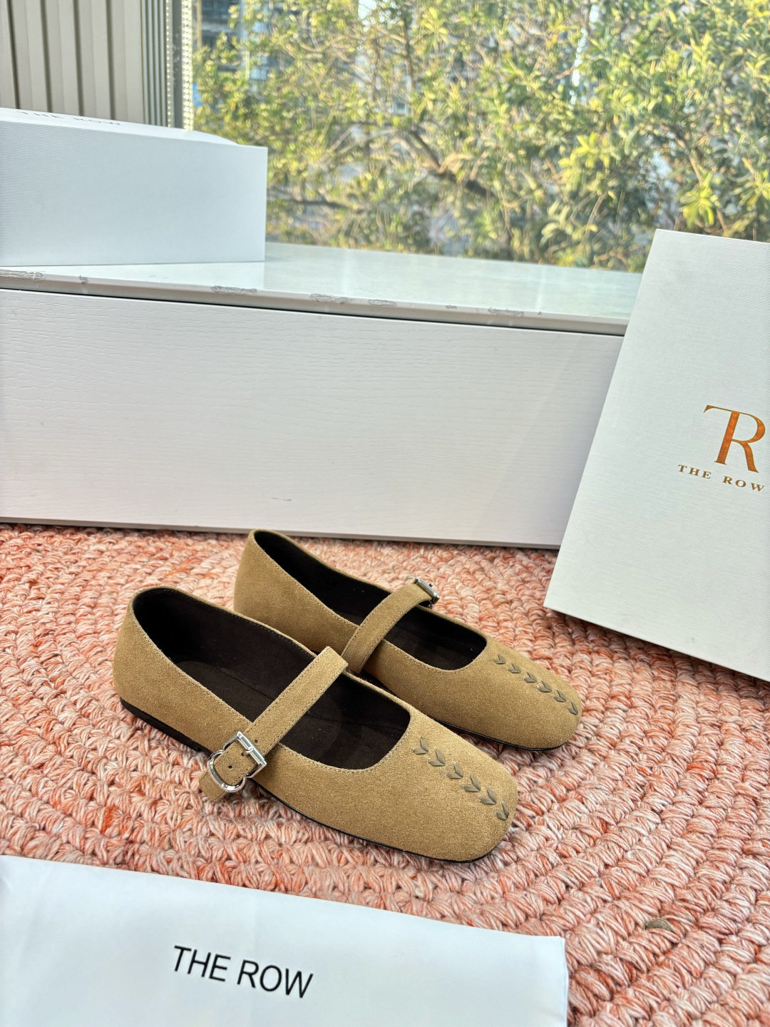 더로우(The Row) 플랫 위빙 슈즈 신발