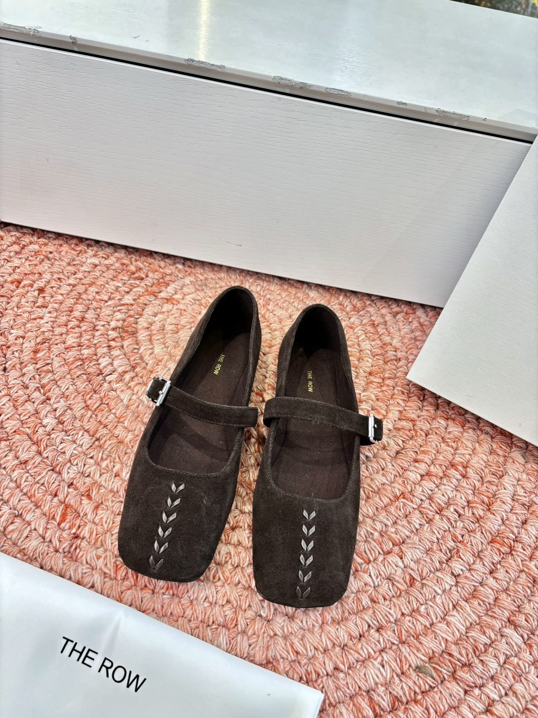 더로우(The Row) 플랫 위빙 슈즈 신발