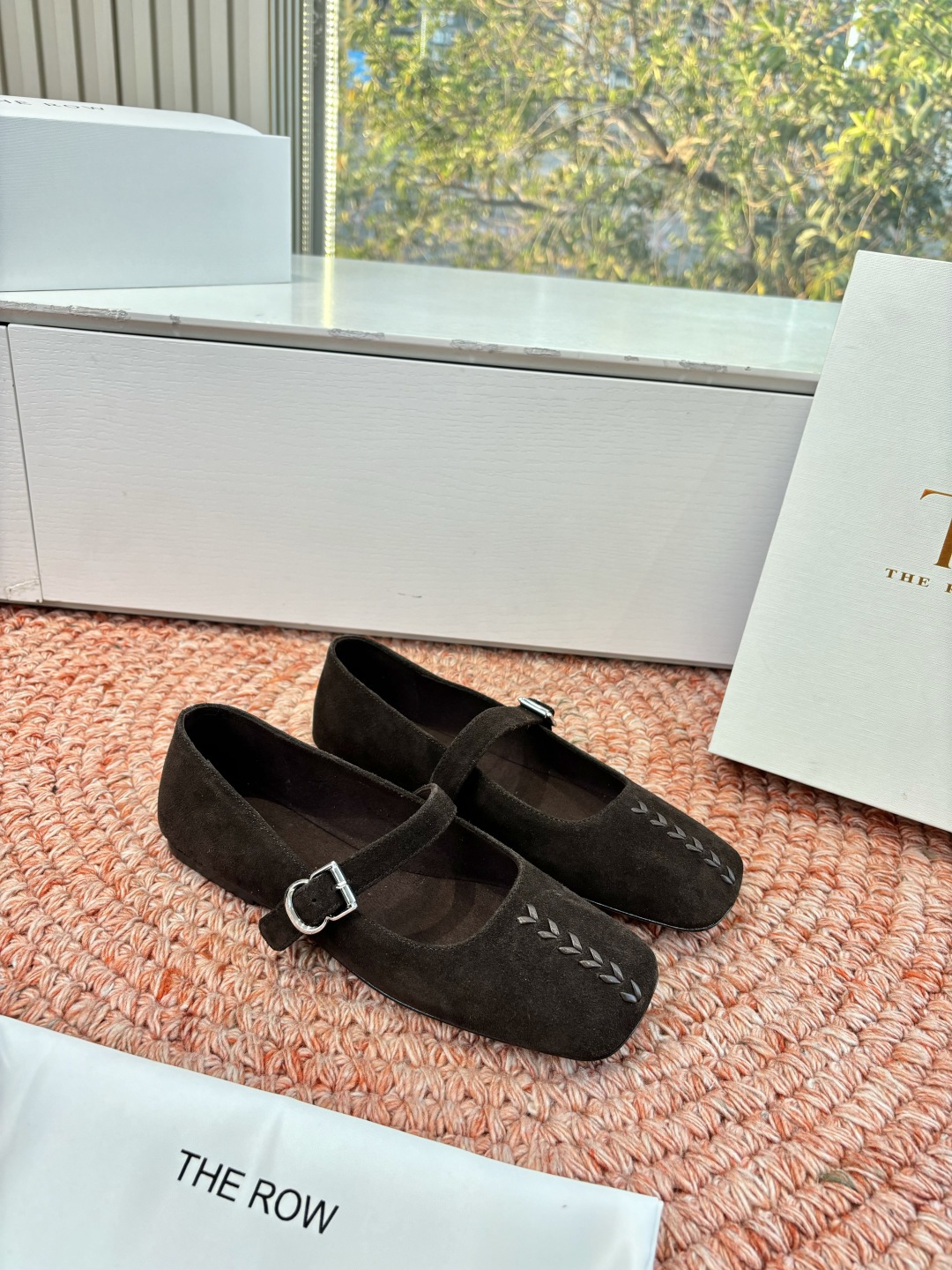 더로우(The Row) 플랫 위빙 슈즈 신발