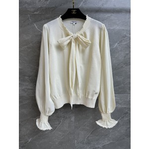 샤넬(CHANEL) 크루즈 리본 니트 셔츠 블라우스 의류