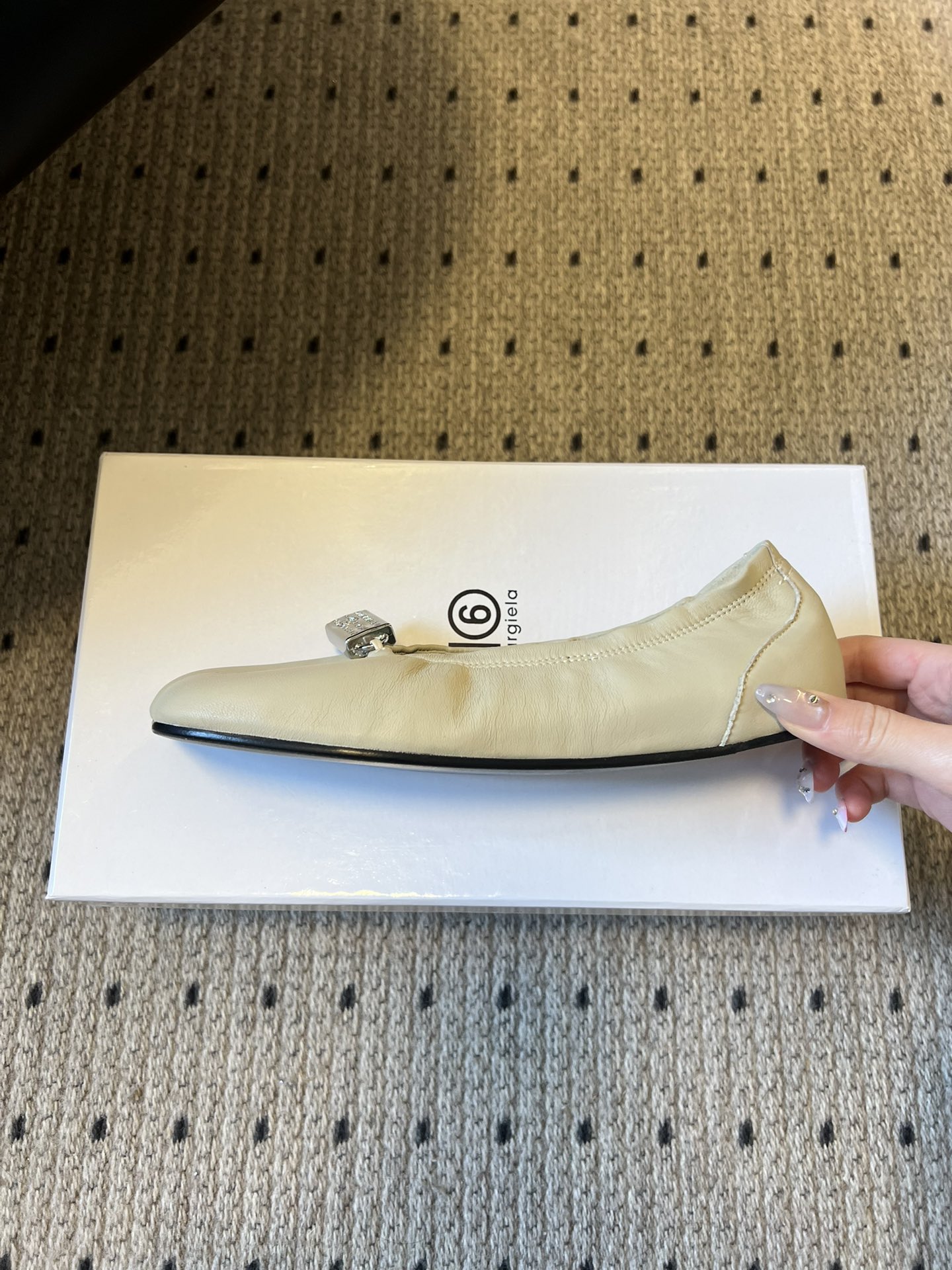 메종 마르지엘라(Maison Margiela)  발레 플랫 슈즈 신발