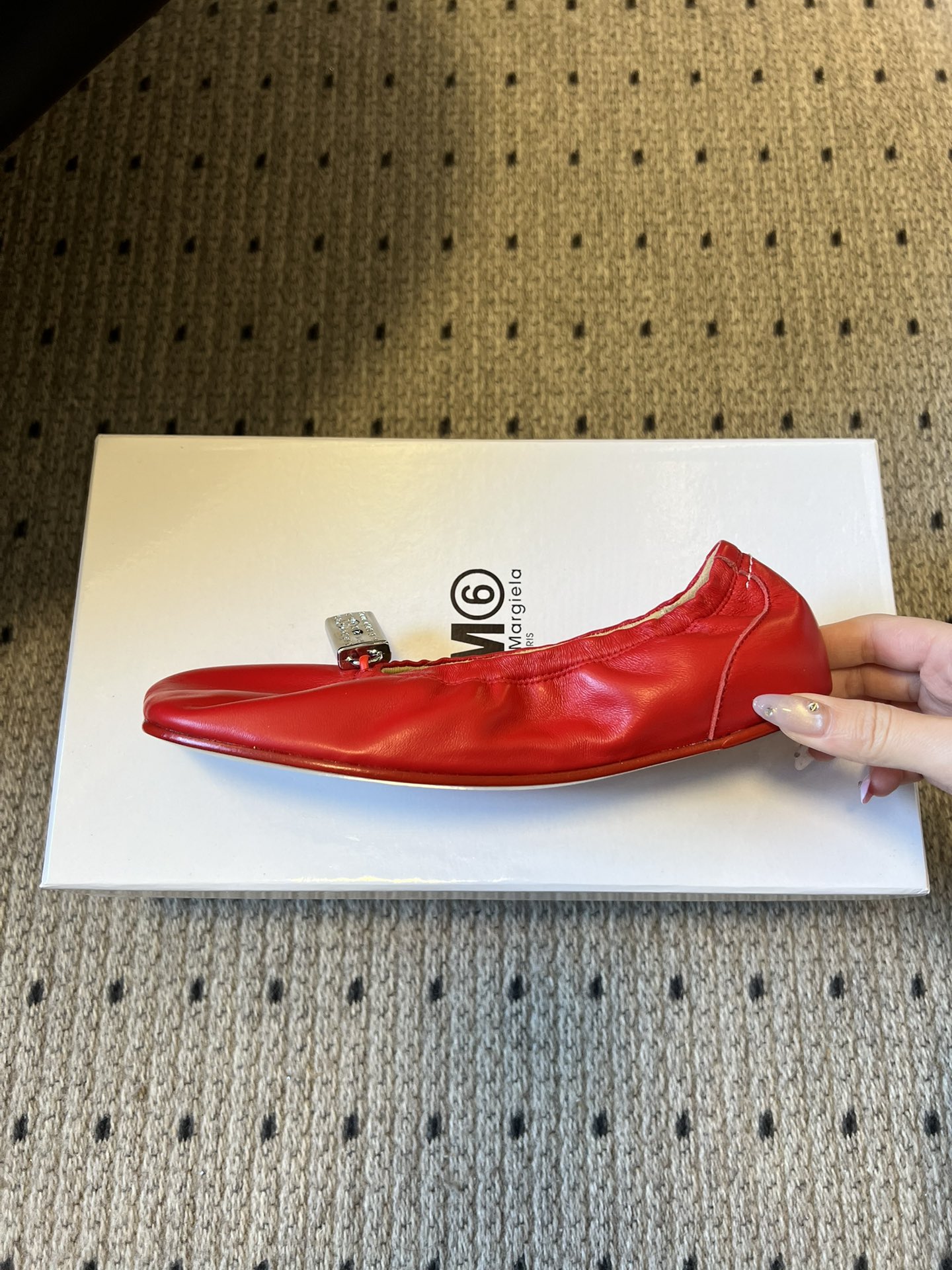 메종 마르지엘라(Maison Margiela)  발레 플랫 슈즈 신발