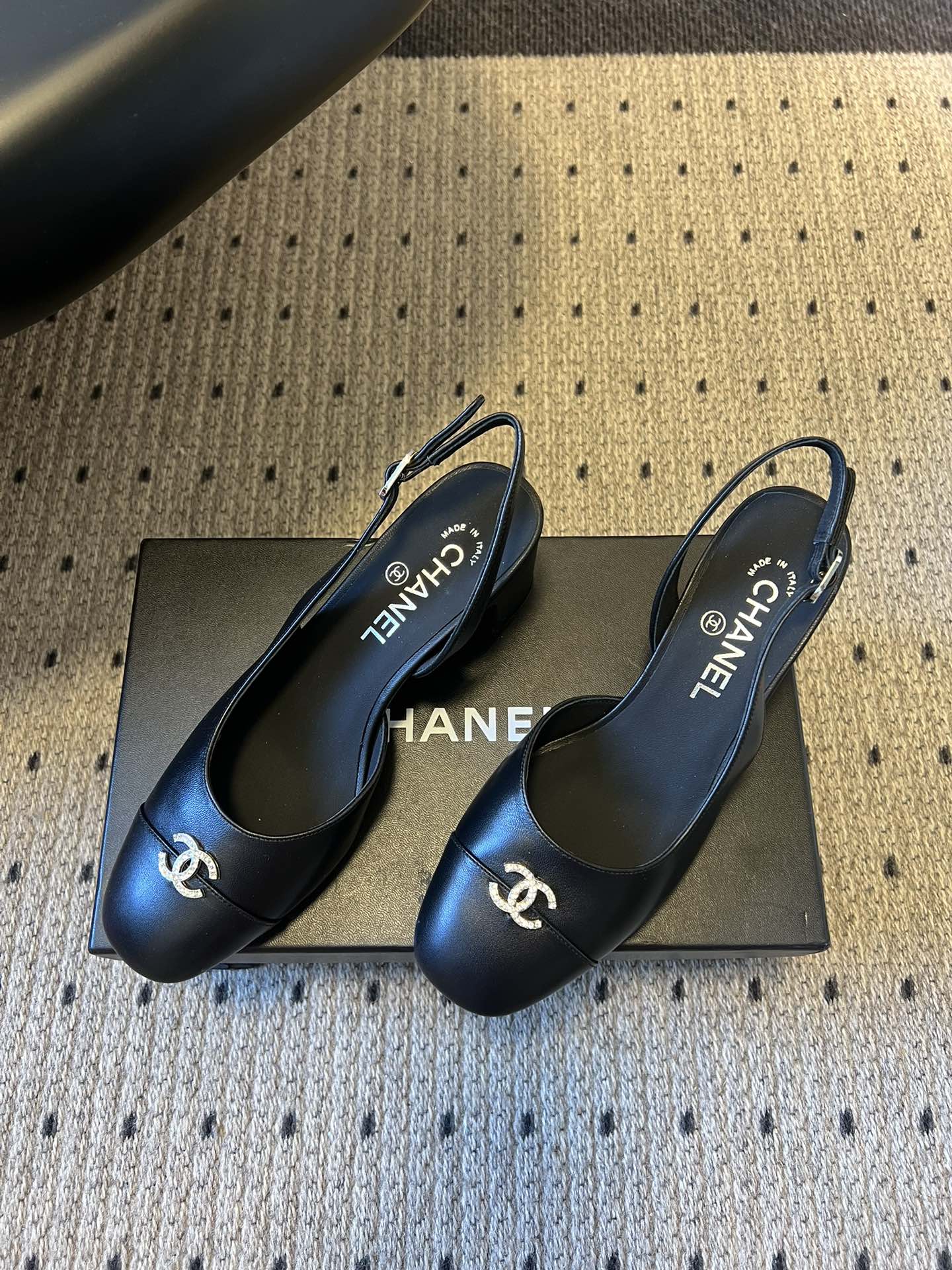 샤넬(CHANEL) 슬링백 펌프스 신발