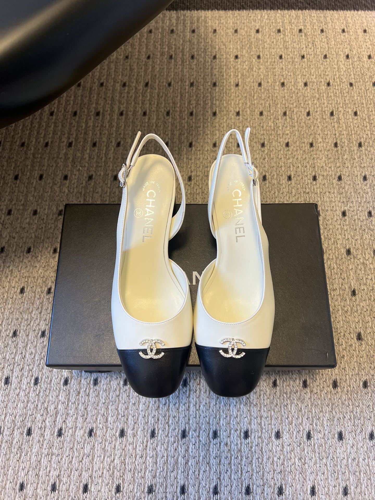 샤넬(CHANEL) 슬링백 펌프스 신발