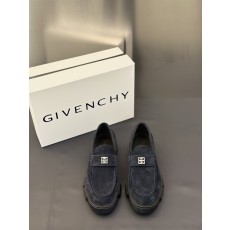 지방시(Givenchy show) 쇼 남성용 가죽 로우 로퍼 구두 신발