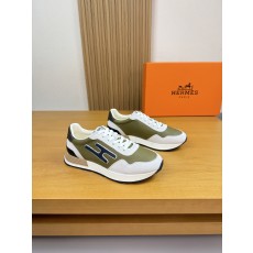 에르메스(HERMES) 하이엔드 콤비 캐주얼 스니커즈 신발