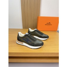 에르메스(HERMES) 하이엔드 콤비 캐주얼 스니커즈 신발