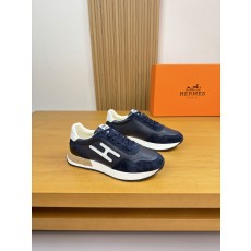 에르메스(HERMES) 하이엔드 콤비 캐주얼 스니커즈 신발