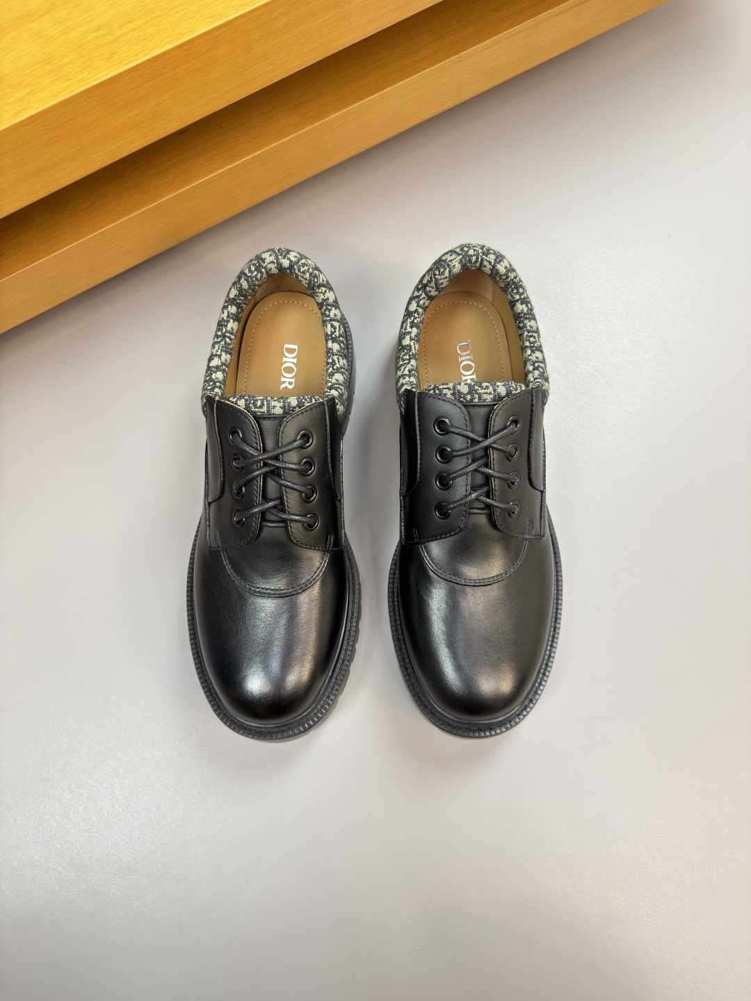 디올(DIOR) 하이엔드 콤비 드레스 슈즈 구두 신발
