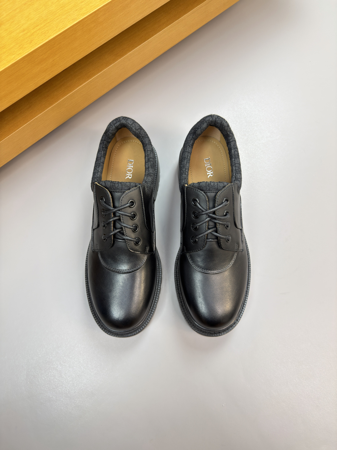 디올(DIOR) 하이엔드 콤비 드레스 슈즈 구두 신발