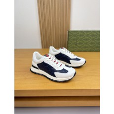 구찌(GUCCI) 하이엔드 엠보 로고 캐주얼 스니커즈 신발