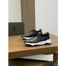 벨루티(Berluti) 핸드메이드 파티나 미드탑 슈즈 스니커즈 신발