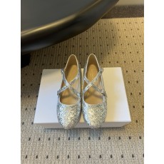 디올(DIOR) 크로스 스트랩 플랫 메리제인 슈즈 신발