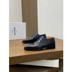 벨루티(Berluti) 하이엔드 수작업 파티나 드레스 슈즈 구두 신발