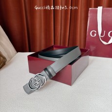 구찌(GUCCI) 양면 가죽 벨트