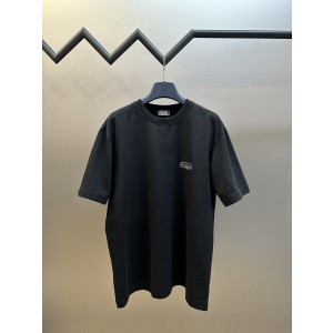 디올(DIOR) 박스 로고 자수 반소매 티셔츠 의류