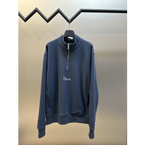 디올(DIOR) 하프 지퍼 로고 스웨트셔츠 의류