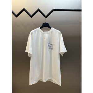 루이비통(LV) 스네이크 그래픽 프린트 크루넥 반소매 티셔츠 의류