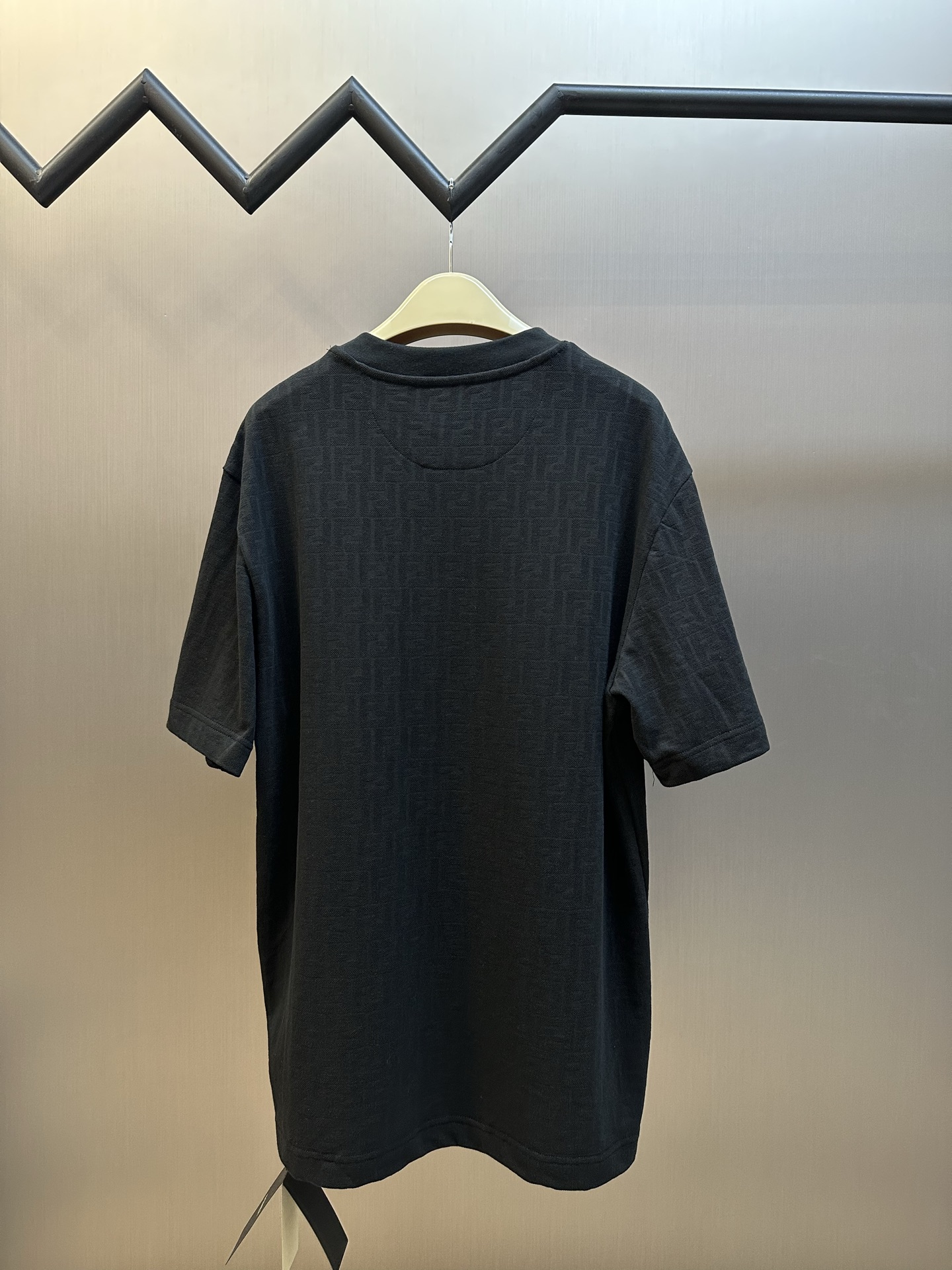 펜디(FENDI) 자카드 반팔 티셔츠 의류