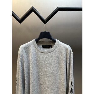 크롬하츠(Chrome Hearts) 롤 스크롤 자수 캐시미어 니트 의류