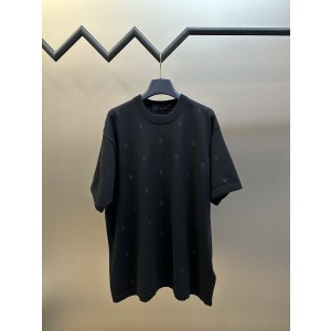 루이비통(LV) 자수 레터링 니트 반팔 의류