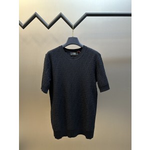 펜디(FENDI) 올오버 니트 반팔 의류