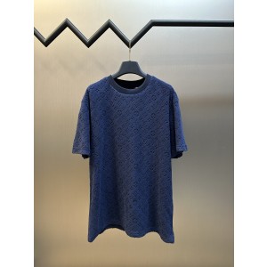 루이비통(LV) 엠보싱 테리 원단 반팔 티셔츠 의류