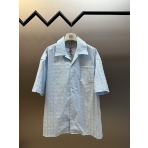 로에베(LOEWE)  자수 체크 셔츠 의류