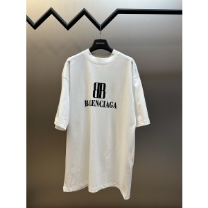 발렌시아가(Balenciaga) 나노 프린트 반팔 의류